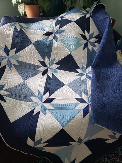 Quilts For Sale/ Quilt for Sale/ Quilt for Sale Handmade Quilts for Sale / Exquisite Hunter’s Star Quilt /Handmade Quilts for Sale / Made-to-Order - Image 24