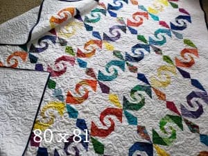 Quilts For Sale/ Quilt for Sale/ Quilt for Sale Handmade Storm At Sea Handmade Quilt/ Snails Trail Quilt/ Handmade Quilts for sale