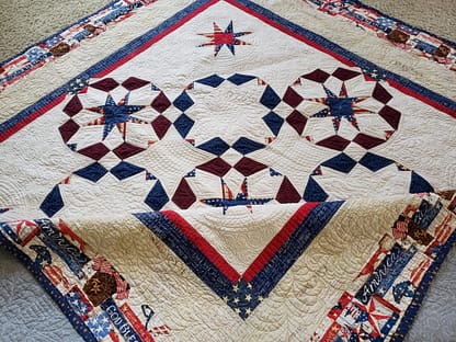 Quilts For Sale/ Quilt for Sale/ Quilt for Sale Handmade Quilts for Sale/ Made in the USA Quilts/ Patriotic Quilt