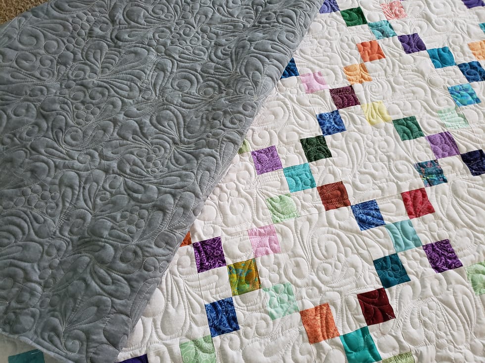 Quilts For Sale/ Quilt for Sale/ Quilt for Sale Handmade Quilts for sale/ Made To Order Quilts/ Custom Made Quilts/handmade Irish Chain queen quilt