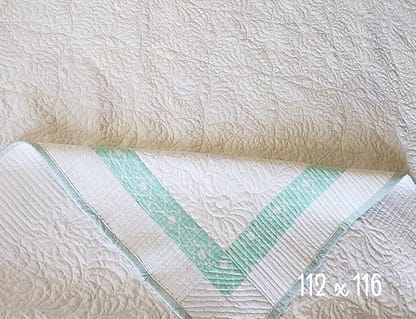 Quilts For Sale/ Quilt for Sale/ Quilt for Sale Handmade Stunning Whole Cloth Quilt / Quilts For Sale / Custom Quilted/ Handmade Quilt - Image 15