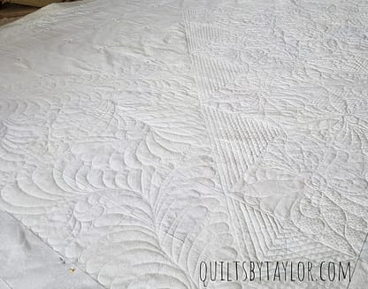 Quilts For Sale/ Quilt for Sale/ Quilt for Sale Handmade Stunning Whole Cloth Quilt / Quilts For Sale / Custom Quilted/ Handmade Quilt - Image 13