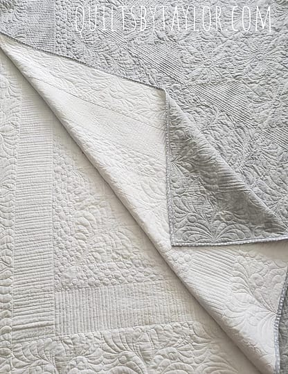 Quilts For Sale/ Quilt for Sale/ Quilt for Sale Handmade Stunning Whole Cloth Quilt / Quilts For Sale / Custom Quilted/ Handmade Quilt - Image 7