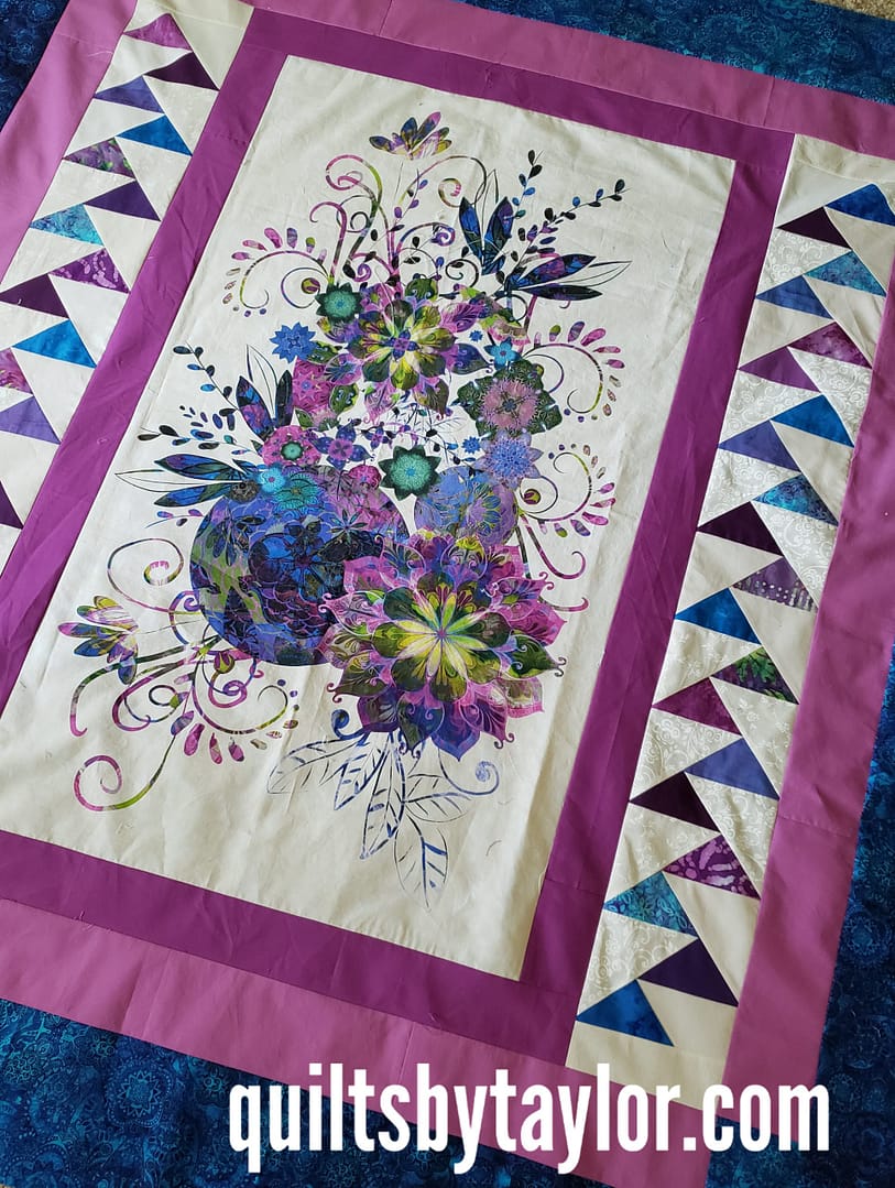 Quilts For Sale/ Quilt for Sale/ Quilt for Sale Handmade quilts for sale/ Beautiful Flor Quilt