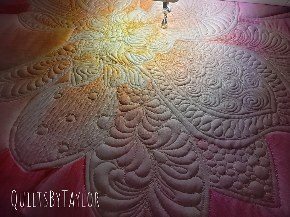 Quilts For Sale/ Quilt for Sale/ Quilt for Sale Handmade Beautiful Custom Made Quilt/ Dream Big Flower Quilt/ Made To Order Quilt