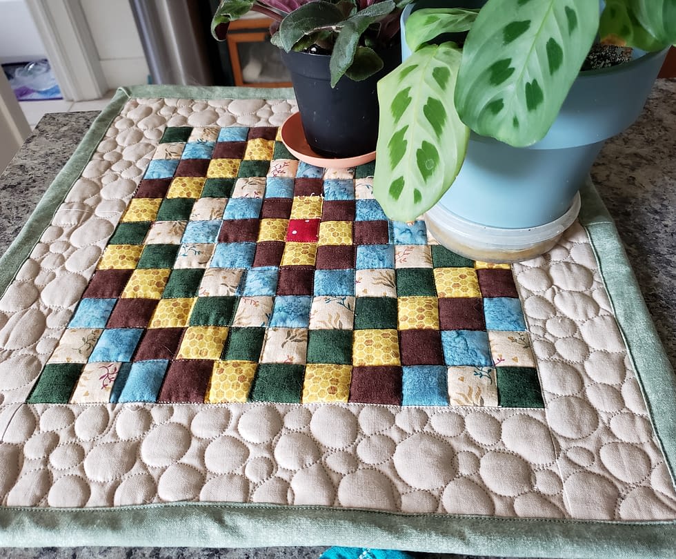 Handmade Quilts vs Store-Bought Bedding/ Trip Around the World Quilt/ 